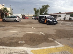 La Policía Nacional en Space esta mañana