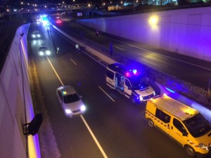 El accidente ha ocurrido alrededor de las 22.00 hs. de este sábado.