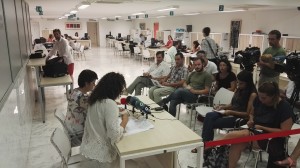 La rueda de prensa celebrada en la sede de la Agencia Tributaria de les Illes Baleares, en Mallorca. 