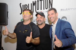 Wally López, José Corbacho y Paco Roncero, durante la presentación de Sublimotion.