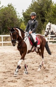 Valentina García, campeona de Ibiza y Formentera en categoría infantil.