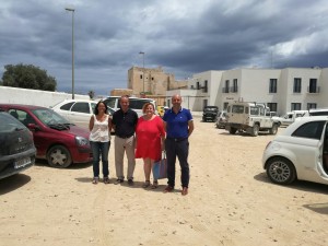 Mateu i Ferrer han visitat els terrenys del futur museu de Formentera.