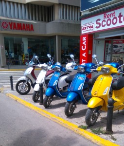 Imagen de la empresa de Rent a Car del padre del alcalde, Rafa Ruiz. 