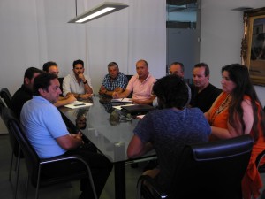 Varios miembros del equipo de gobierno se reunieron con las asociaciones de vecinos de Es Fornàs y Davall Benimussa.