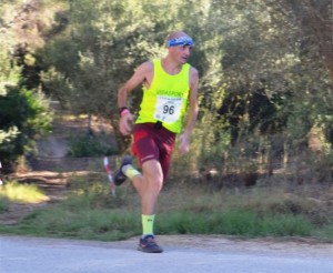 Samuel Urbano fue el vencedor del V Trail de Sant Jordi. Foto: CA Ibiza