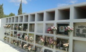 Imagen del cementerio de Sant Rafel. 