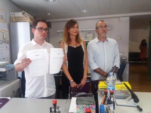 Juan Pedro Yllanes, Carlos Saura y Lydia Jurado registraron la petición a principios de agosto.