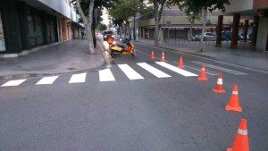 La regidoria de Vies i obres de l'Ajuntament d'Eivissa està duent a terme un reforç de la senyalització de transit.