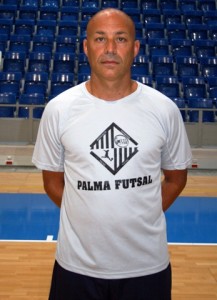 Juanito, entrenador del Palma Futsal.