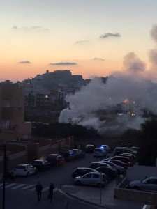 Imagen del nuevo incendio declarado a primera hora en Can Cantó