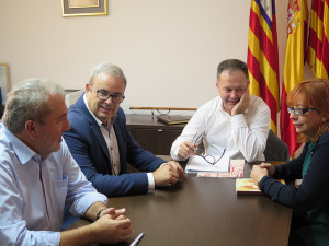 Imagen de la reunión celebrada esta mañana.