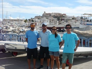 Iván Moreno, Marc Terrasa, Rebeca Gómez y Bartolomé Marí debutan el miércoles en el Europeo de Snipe.