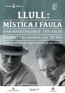 L'univers de Ramon Llull arriba aquest dissabte a l'auditori de Cas Serres .