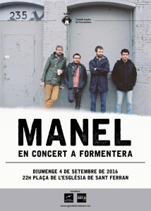 Imatge del cartell del concert d'aquest diumenge.