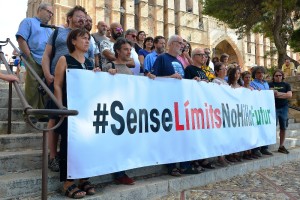 Una imagen de la presentación este sábado del manifiesto 'Sin límites no hay futuro'.