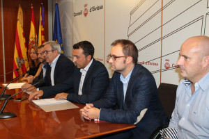 Presentación en el Consell de la Asociación Clúster Ibiza Turismo. 