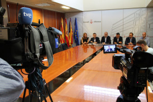 Presentación en el Consell de la Asociación Clúster Ibiza Turismo. 