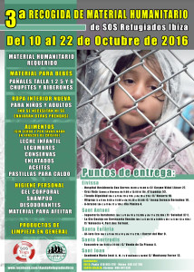 El cartel de la nueva campaña a favor de los refugiados en Grecia. 