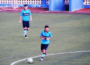 Imagen de un partido de Liga del Ciudad de Ibiza en Can Misses