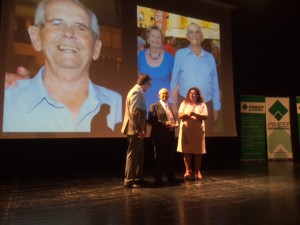 Premio a la Trayectoria y al Fomento del Espíritu Empresarial concedidod a Francisco Ramón. 