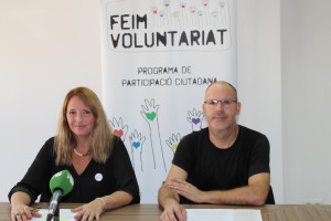 Carmen Boned y Antonio Martín en la presentación. 