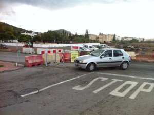 Imatge d'arxiu de les obres a Jesús.