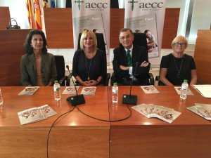 Presentación de la guía de la Asociación Española Contra el Cáncer (AECC).