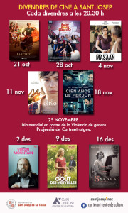 Una de las propuestas del cine indenpendiente en Sant Josep.