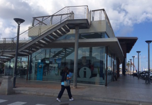 La estación marítima de Formentera.