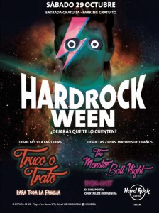 Fiesta de Halloween en el Hard Rock. 