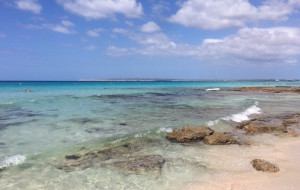 Imagen de la Platja de Llevant. 