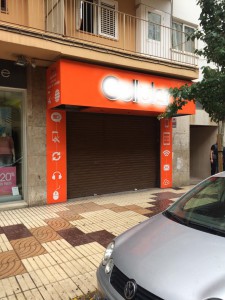 Imagen de la tienda donde supuestamente los ladrones vendían los objetos robados.