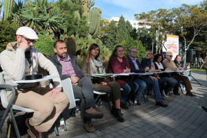 Imagen del Consell a la Plaça celebrado en el Parque de la Paz. 