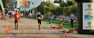 Samuel Urbano, ganador de la Sant Carles Xtrem 2016, llega a meta