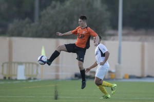 Un lance del encuentro jugado en Sant Josep. Foto: Fútbol Pitiuso