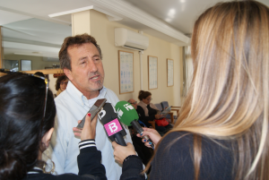 Pedro Cárceles, organizador del programa, en declaraciones a la prensa. 