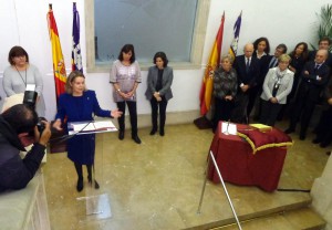 Toma de posesión de Maria Salom como nueva delegada del Gobierno en Balears.