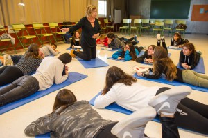 Un momento del curso impartido en el IES Sant Agustí. 