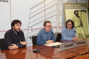 Imagen de la presentación de los actos para conmerar el 30 aniversario de la Biblioteca del Consell de Eivissa. 