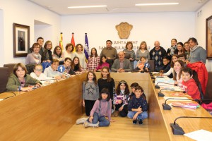 Alumnes de tots els centres del municipi han assistit al ple