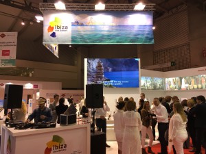 El stand del Ibiza Convention Bureau en la feria