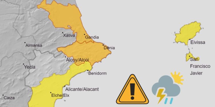 Alerta Amarilla Por Tormentas En Ibiza Y Formentera Este Viernes