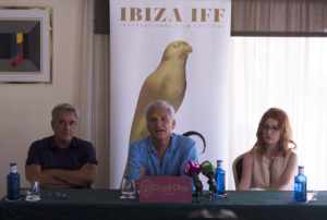 Carlos Saura, Ángela Molina y Demián Bichir en el Festival de Cine